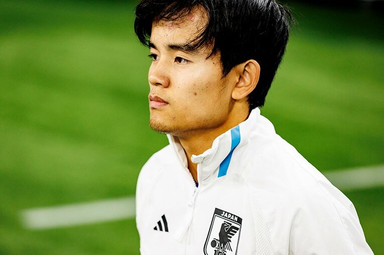 カタールW杯の久保建英は戦術面で苦しいプレーを強いられたが、ソシエダの番記者は貢献度を認めている　©Kiichi Matsumoto/JMPA