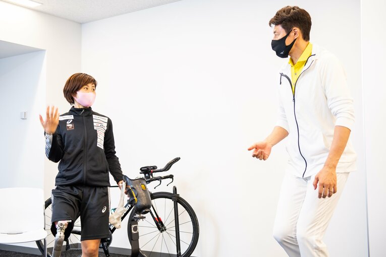 「えっ、えっ？」松岡修造が驚いた　“パラ世界4位”秦由加子「ホント、足なくて良かったわ～」の真意とは(4)