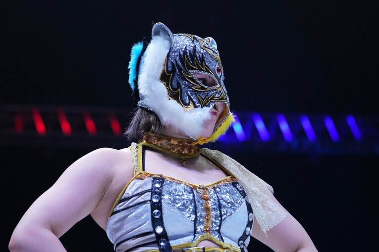 大江戸隊を脱退し、無所属となったスターライト・キッド（スワイプするとその他の写真もご覧になれます）©Essei Hara