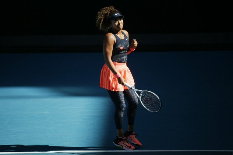 難しい展開にも安定したプレーでしっかりとストレート勝ちした©Hiromasa Mano