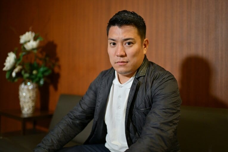 ドイツ在住のサッカー代理人・龍後昌弥（32歳）。NumberWebのインタビューに応じた　©Hideki Sugiyama