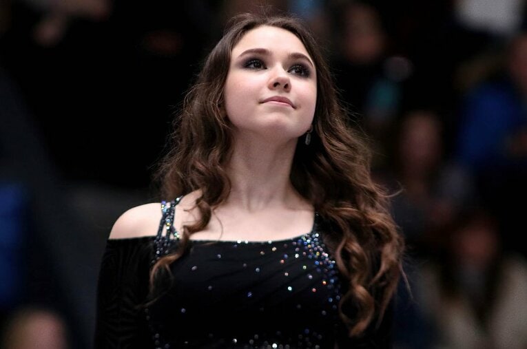 4年間の資格停止処分が決まったロシアのカミラ・ワリエワ ／ photograph by Getty Images