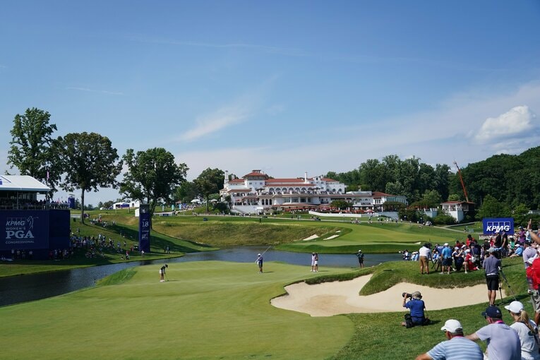 チョン・インジ／KPMG全米女子プロゴルフ選手権 最終日18番ウイニングパット　©︎Shizuka Minami