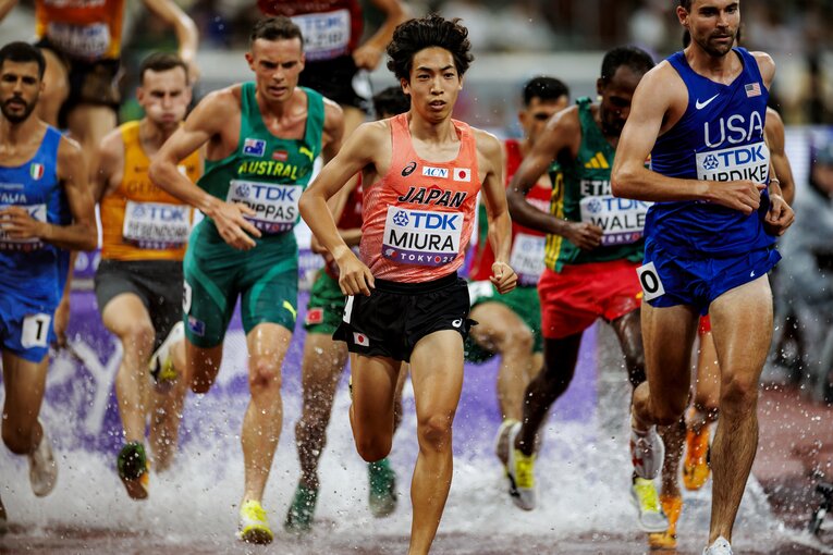 【世界陸上】美しいハードリングを武器に危なげなく予選を通過。実力の高さを見せた　©Kiichi Matsumoto
