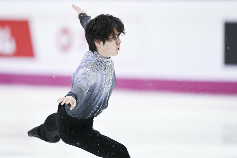 「昌磨のマジックを見せて！」世界王者・宇野昌磨を奮起させたランビエル・コーチの激励…300点超えに「スーパーエキサイティング」(26)