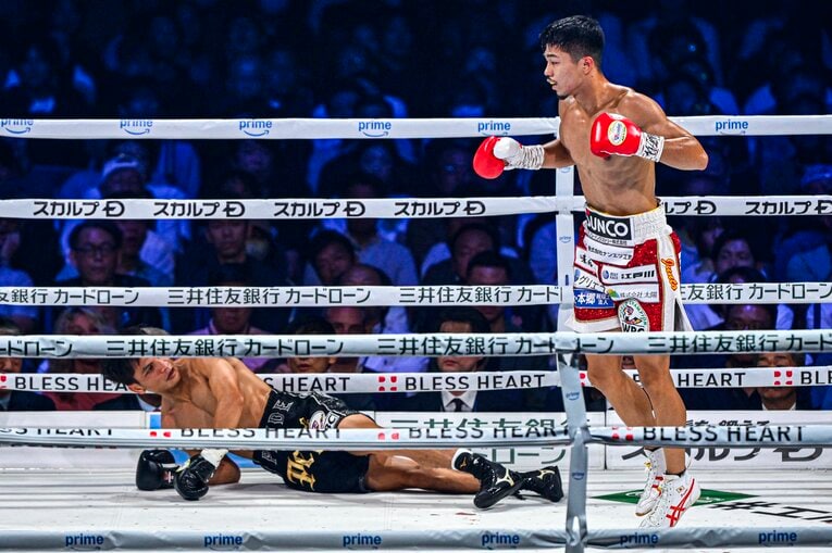 中谷潤人vs.ペッチ・ソー・チットパッタナ（WBC世界バンタム級タイトルマッチ）©Takuya Sugiyama