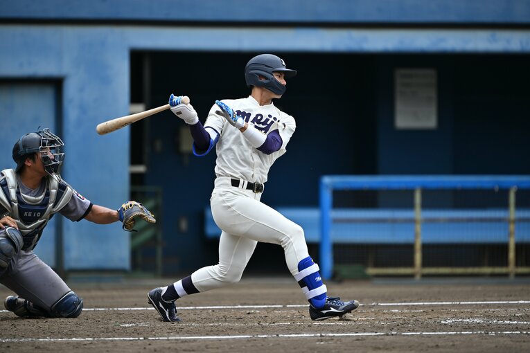 打撃面でも非凡な実力を見せる　©Hideki Sugiyama