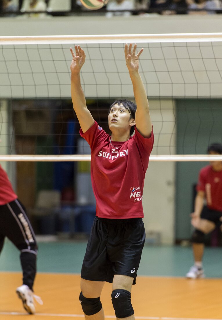 サントリー時代（2015年）©︎Takuya Sugiyama