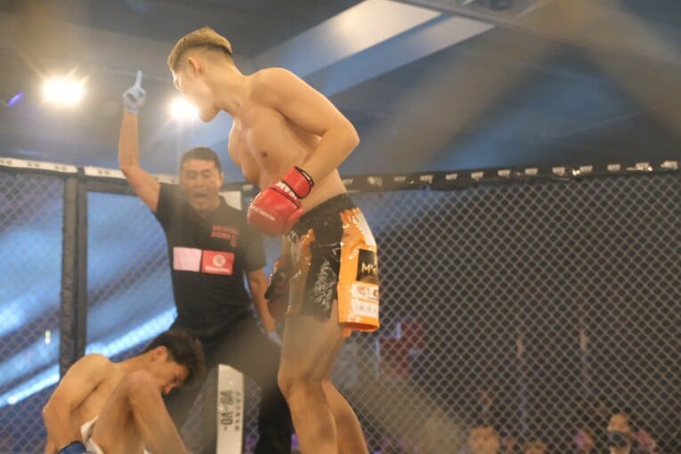 ぬりぼうvs清水良太郎　©Norihiro Hashimoto