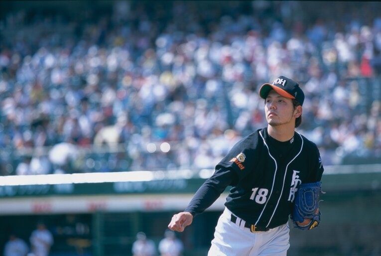 【ホークス名選手レア写真／全10枚超】新垣渚　©Hideki Sugiyama