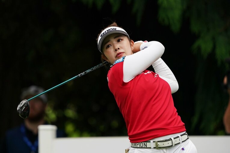 22歳ながら安定したショットで多くのタイトルを獲得してきた山下美夢有　©︎Shizuka Minami