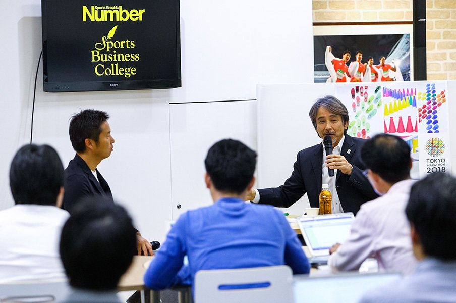 ランを“ブーム”で終わらせないために。東京マラソン仕掛け人・早野氏の発想。<Number Web> photograph by Kiichi Matsumoto