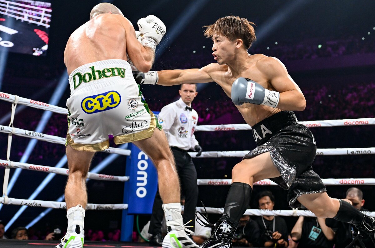 ドヘニーの身体が真っ赤に…戦意喪失させた井上尚弥のボディ“驚くべき