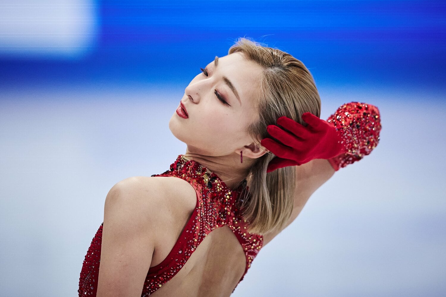 5位となったSPの演技　©Getty Images