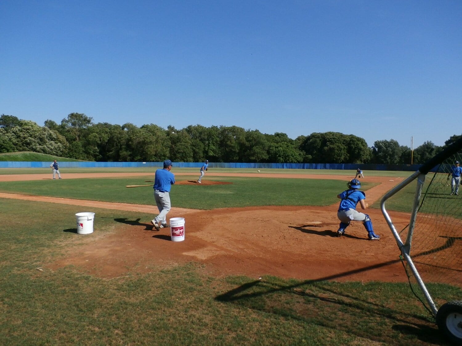 2015年、FIBSアカデミーでのトレーニングの様子　©Takashi Yuge