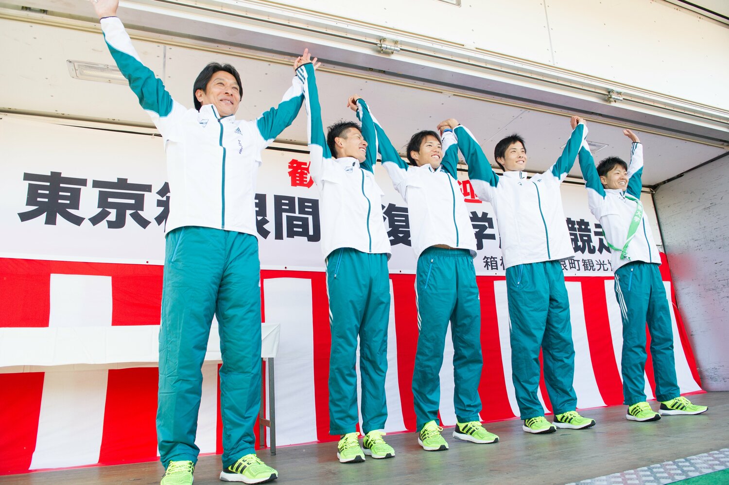 2016年の箱根駅伝往路優勝時　©Nanae Suzuki