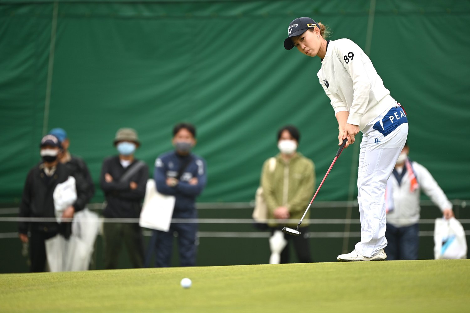終わってみれば4位タイまで食い込んだ上田桃子 ©Atsushi Tomura/Getty Images
