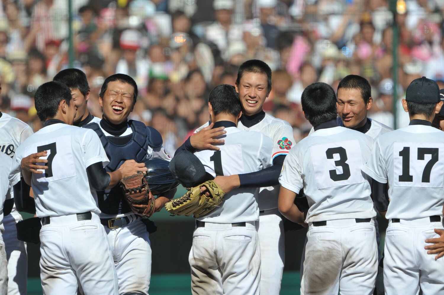 勝ったはずの中京大中京・堂林の目には安堵の涙が浮かんでいた　©︎BUNGEISHUNJU