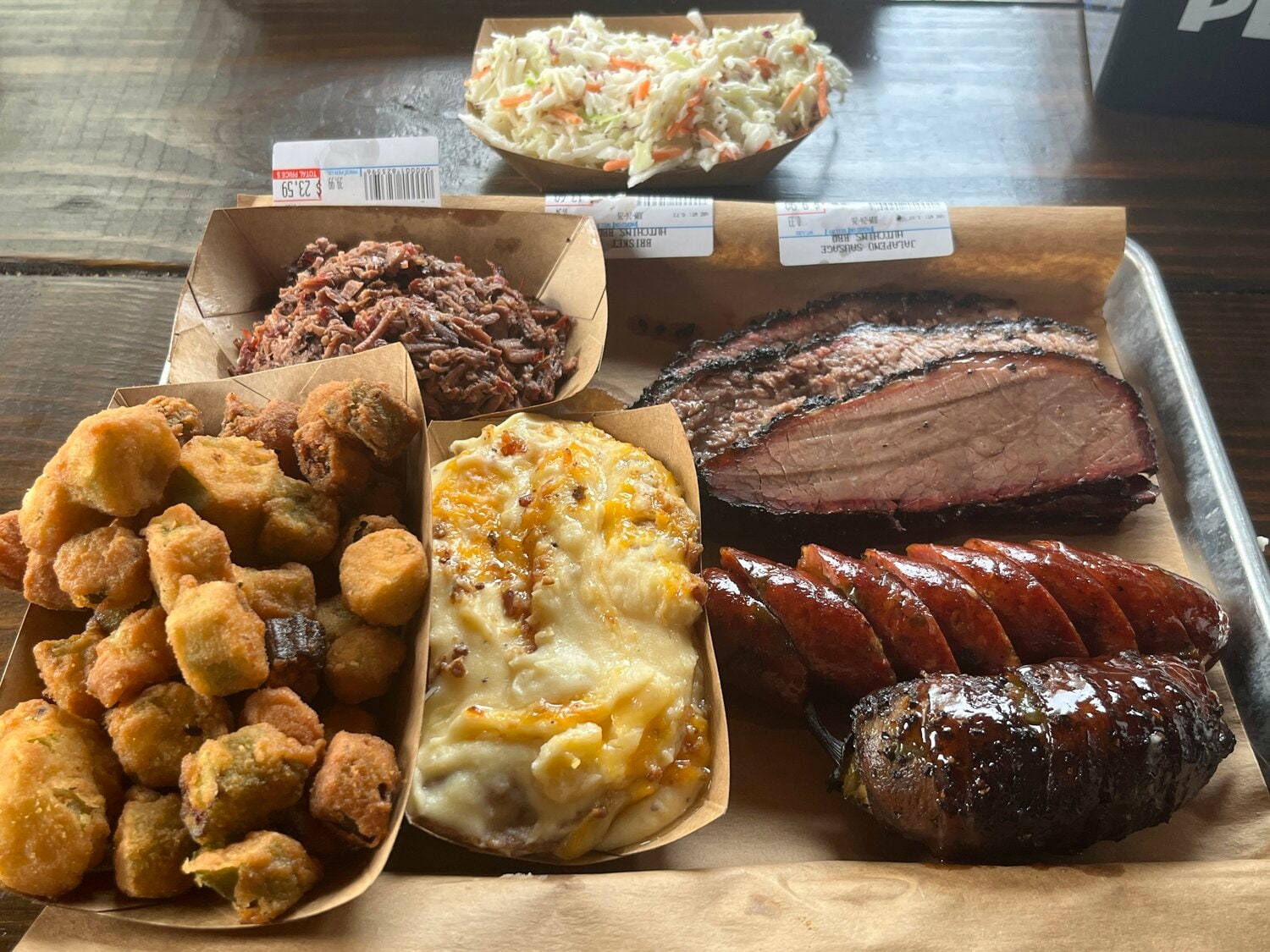 W杯期間中「最大の贅沢」はボリューム満点のテキサスBBQ ©Masashi Hara