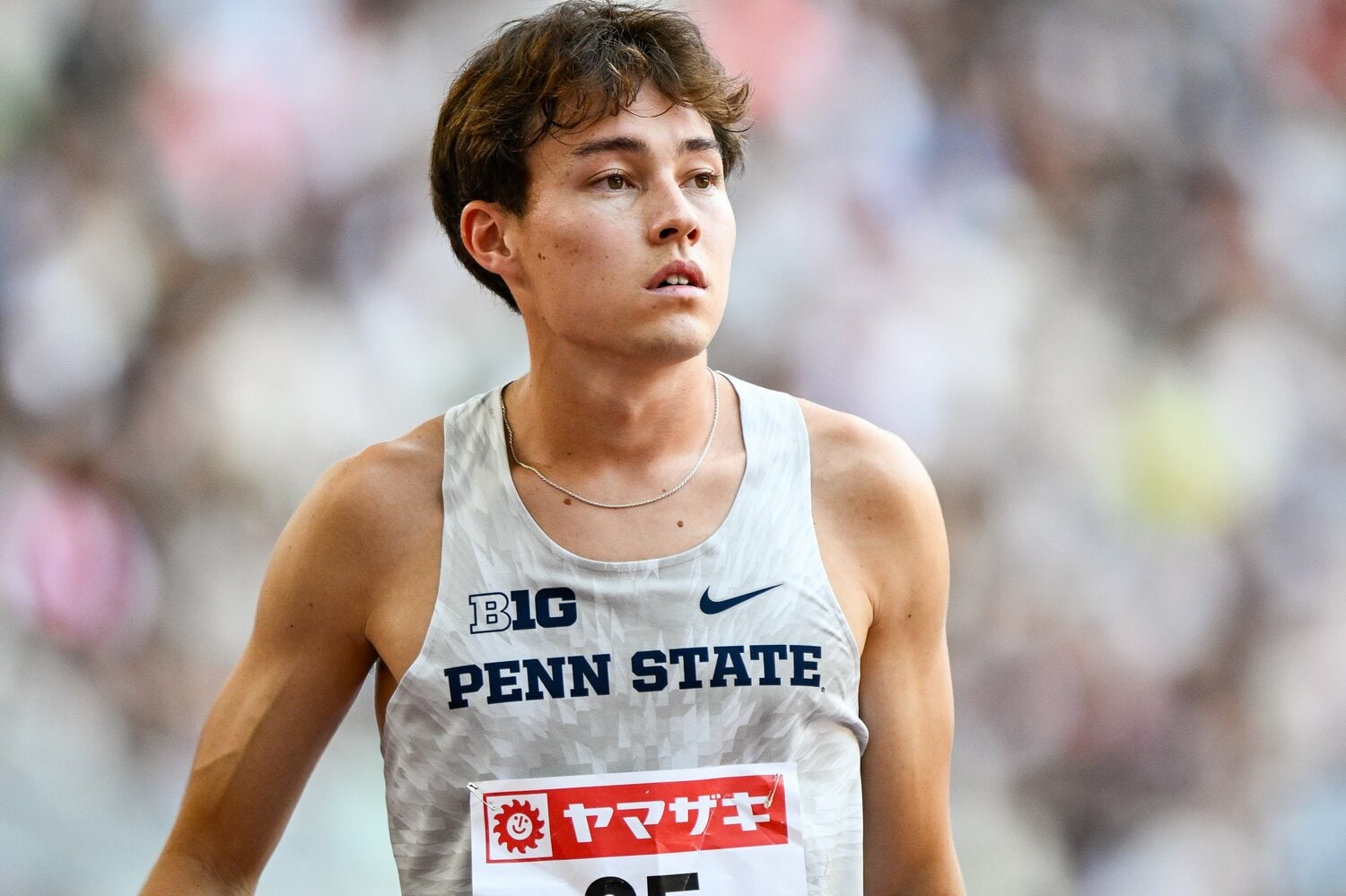 昨夏からペンシルベニア州立大の大学院に進学。徐々に調子を取り戻しつつある　©Nanae Suzuki