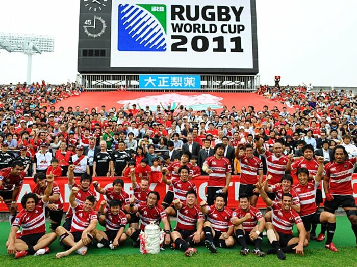W杯出場を決めたジャパンに足りない“熱”。～秩父宮ラグビー場は燃えず～＜Number Web＞ photograph by Shinsuke Ida