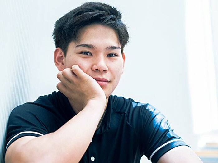 ＜日本男子バレーの次世代エース＞西田有志の飛び込む心に学べ。＜Number Web＞ photograph by Asami Enomoto