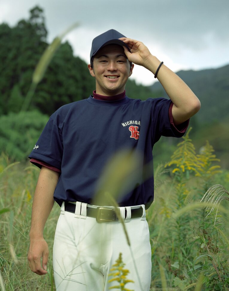 高校時代の寺原　©BUNGEISHUNJU