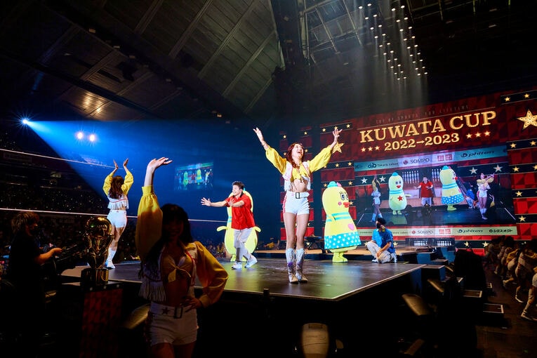 ハーフタイムショーの様子　©Kayo Sekiguchi