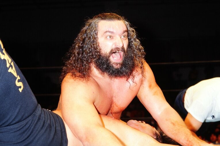 1985年に新日本プロレスに移籍し、アントニオ猪木との抗争を繰り広げたブルーザー・ブロディ ／ photograph by AFLO