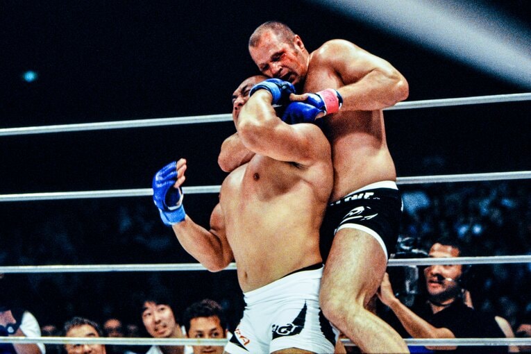 最後はチョークスリーパーで藤田から一本を奪った