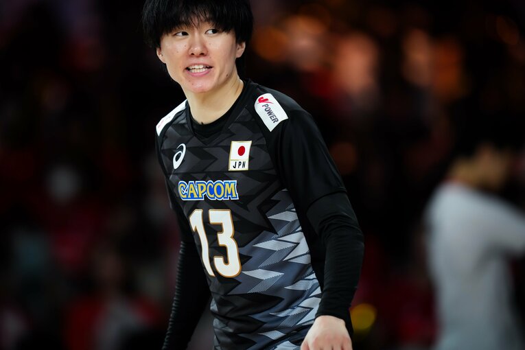 小川智大（VNLイラン戦）©︎Volleyball Wrold
