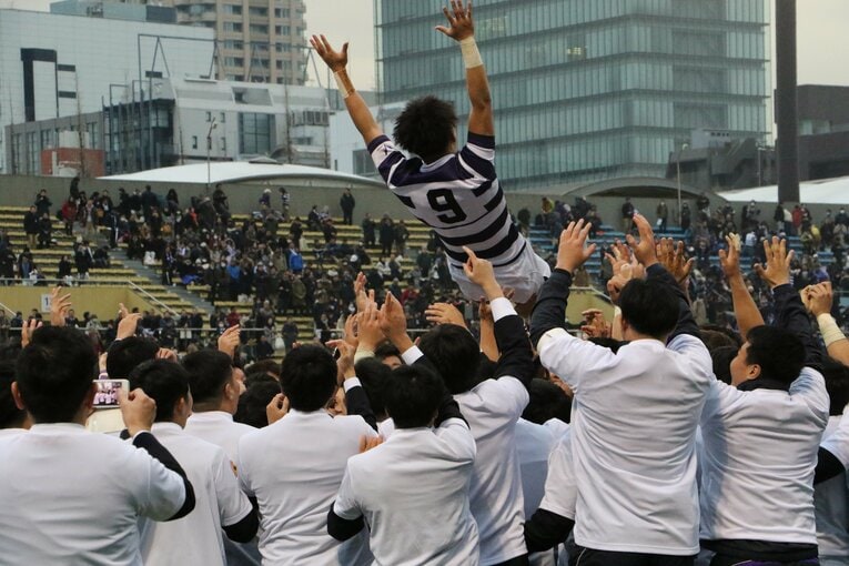 明大時代は主将も務め、2018年に大学日本一も経験　©Nobuhiko Otomo