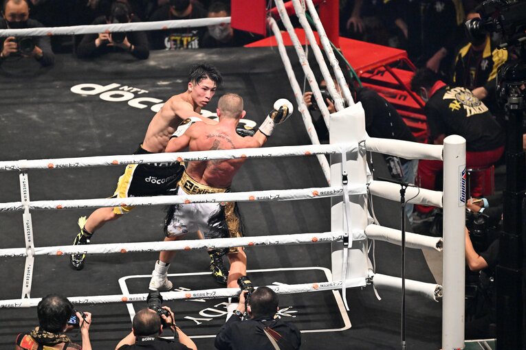 2022年12月13日／ポール・バトラー戦（WBA・WBC・IBF・WBO世界バンタム級王座統一戦）©Naoya Sanuki