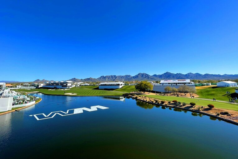 1987年からフェニックスオープンの会場となっているTPCスコッツデール　©︎Yoichi Katsuragawa