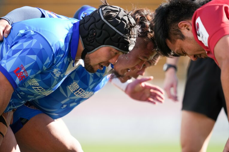 2022年3月6日、現役ラストマッチとなったリーグワンD3第7節・中国電力レッドレグリオンズ戦　©︎Akito Iwamoto