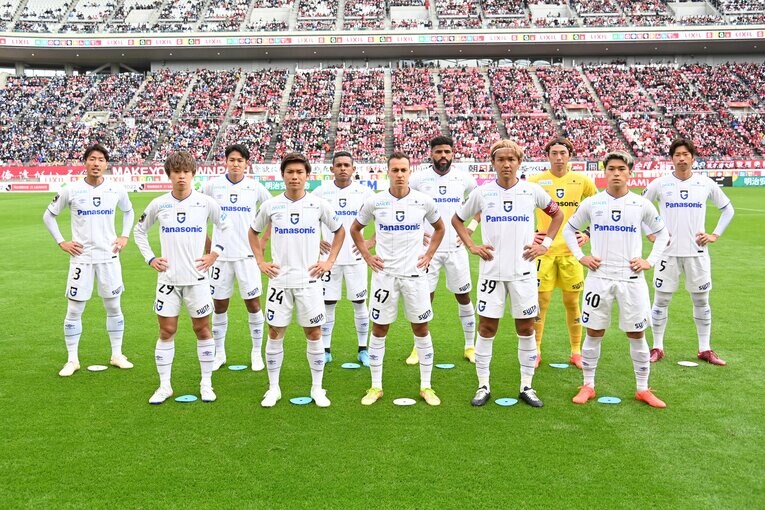 J1残留をかけて鹿島戦に臨んだガンバのスタメン