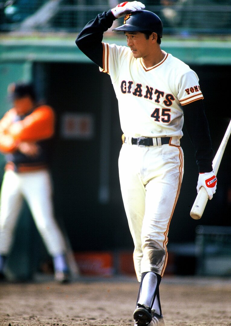 1987年撮影、現役時代の岡崎郁　©Kazuhito Yamada