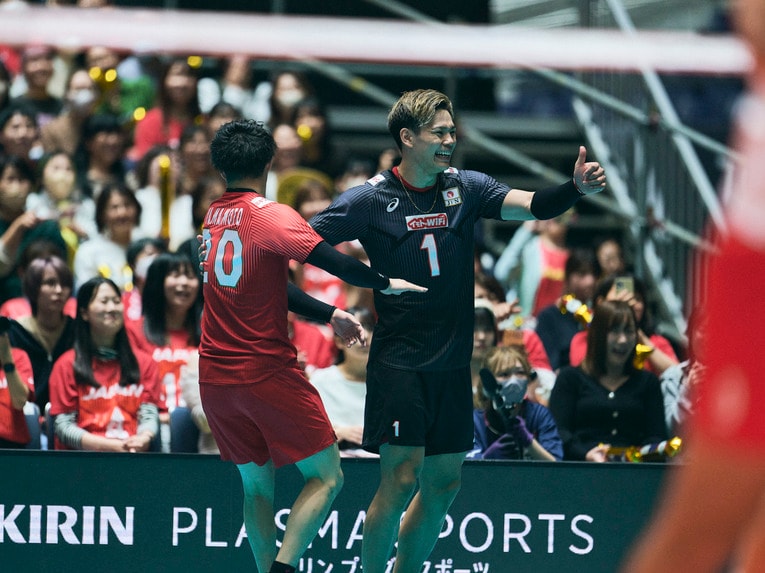 西田有志（パリ五輪予選トルコ戦）©︎Yuki Suenaga