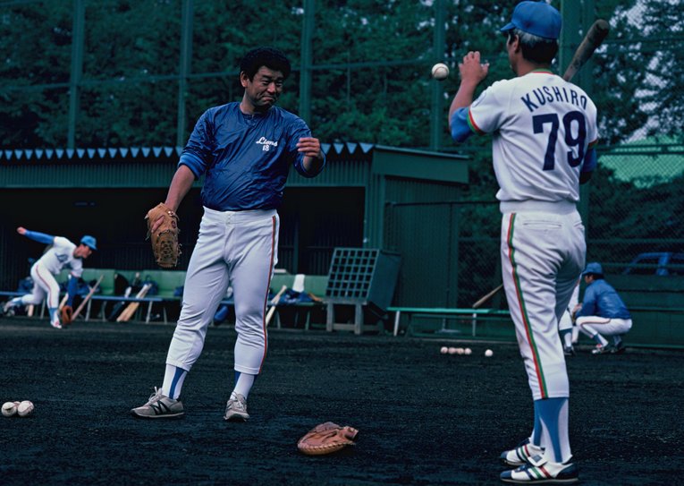 “昭和の風格”江夏豊のレア写真の数々　©Sports Graphic Number