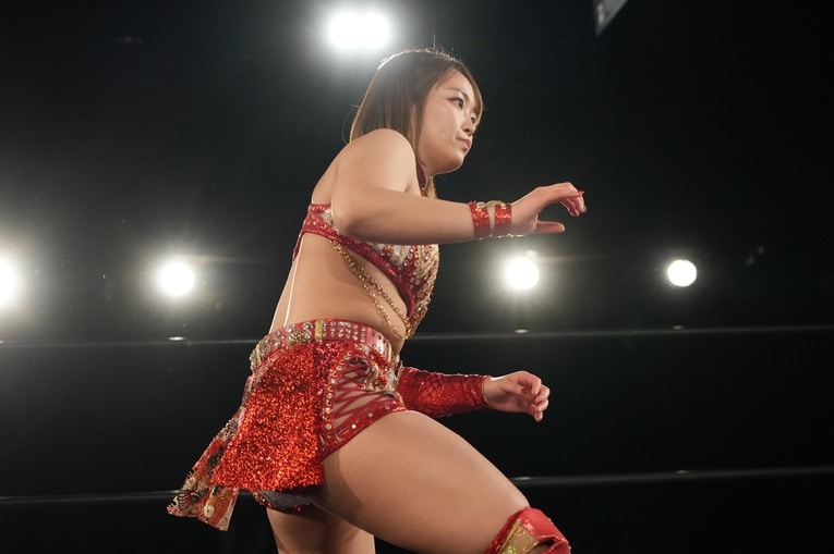 「戦う姿勢」が現れたSareeeの構え