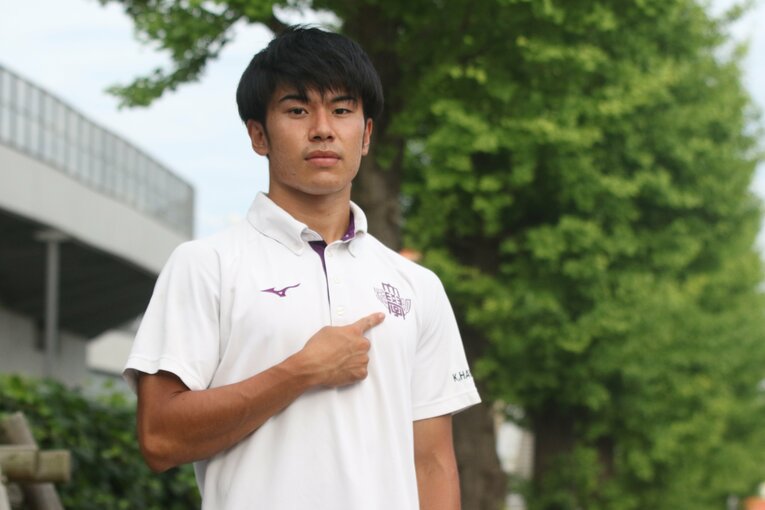 明治大・林幸多郎（4年）©︎Takahito Ando