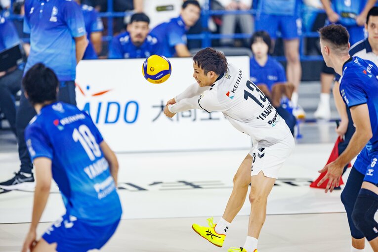 山本智大（大阪ブルテオン）　©︎Kiichi Matsumoto