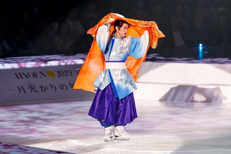 高橋大輔　スケート舞台　『氷艶2019－月光かりの如く』　©Kiichi Matsumoto