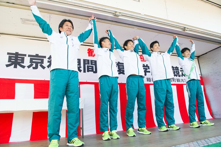 青学大でもエースとして活躍した一色。高3時に仙台育英高から豊川高に転校した　©︎BUNGEISHUNJU