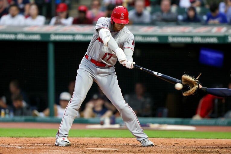 大谷の今季5度目の「打撃妨害」　©Getty Images
