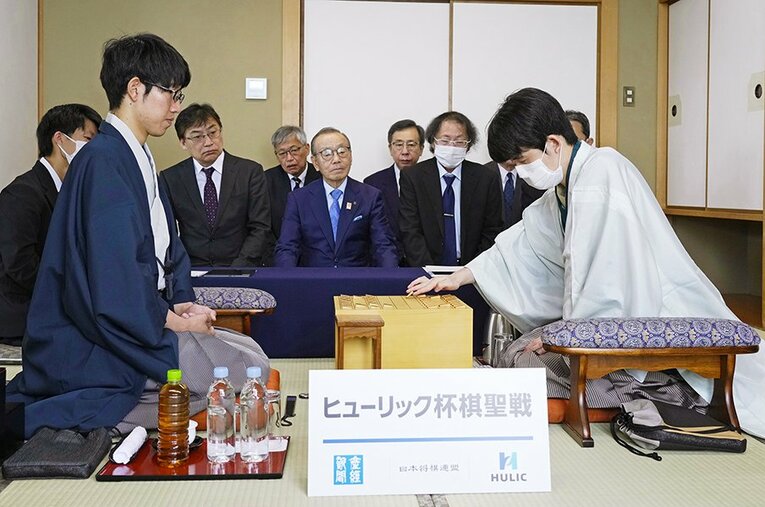 棋聖戦第2局　©JIJI PRESS