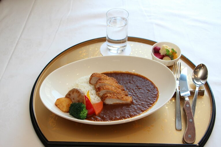 王将戦第3局の食事・おやつ　©日本将棋連盟