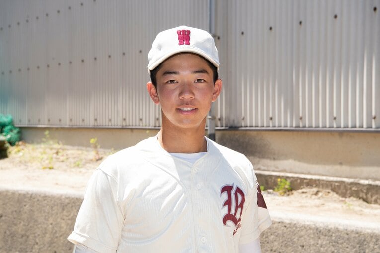 【2年ぶりの再戦】早実・西村主将 ©Kota Inoue