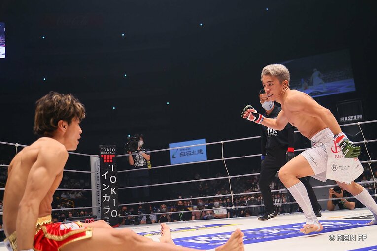 『RIZIN.37』YUSHI vs 覇留樹　©RIZIN FF