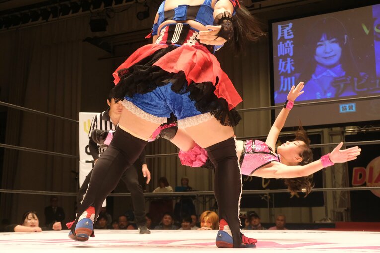 ディアナの“小学生レスラー”NENE　©Norihiro Hashimoto